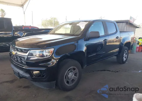2022 Chevrolet Colorado 2Wd Short Box Wt z USA, uszkodzony, nr VIN 1GCGSBEN8N1182962